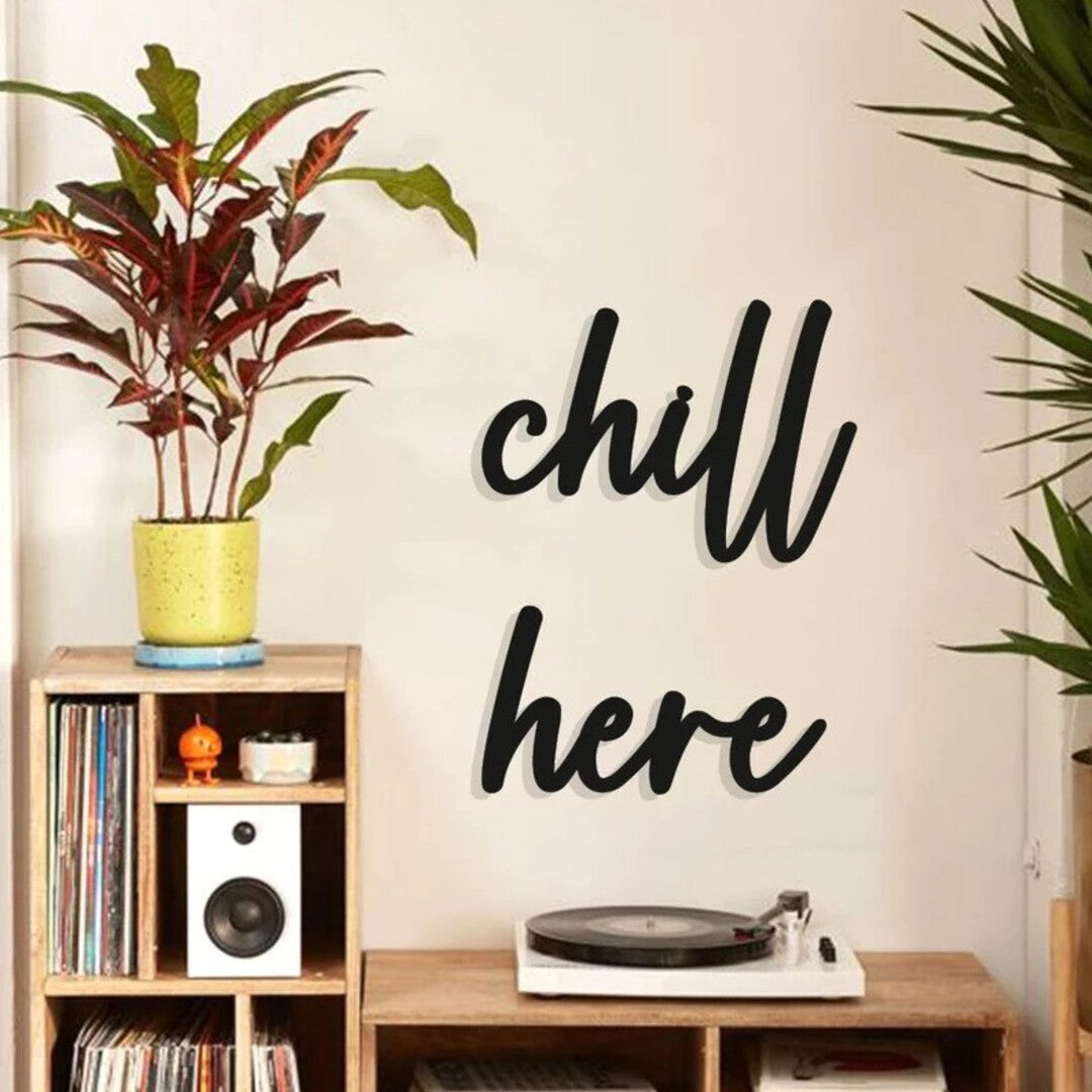 Relaxation Haven Wood Wall Decor